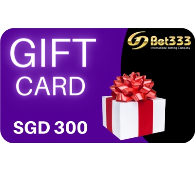 GDBET333 Gift Card SGD 300